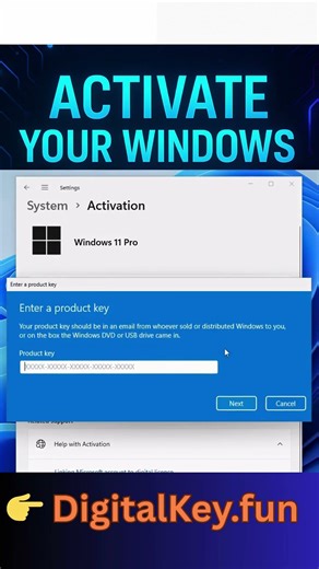 Activate ✅ Windows 11 Pro in seconds!