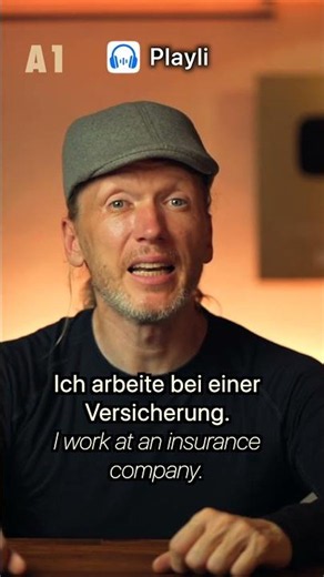 German – Where Do You Work? – A1 / A2