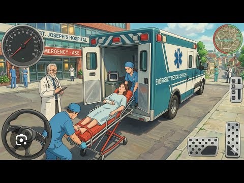 🚑 Welcome to 911 Emergency Ambulance Simulator 2026 gameplay
