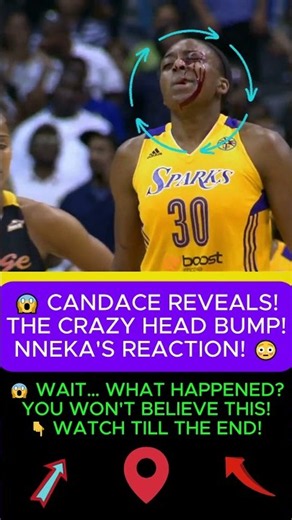 Candace Parker FINALLY REVEALS the Crazy Nneka Ogwumike Head Bump! https://youtu.be/LpNTsOcCFgY