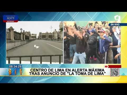 BDP Live - Lima Municipality on high alert following "Takeover of Lima" announcement