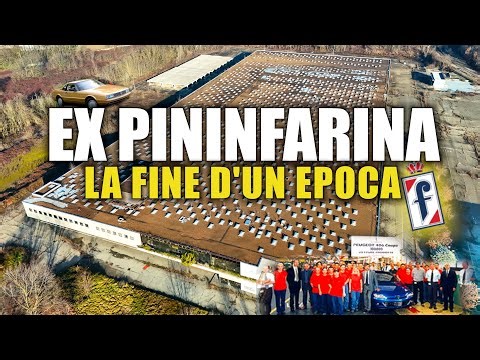 ENORME STABILIMENTO PININFARINA ABBANDONATO: QUELLO CHE RESTA DELL'ERA AUTOMOBILISTICA ITALIANA!