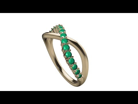 How to make a Infinity Ring with Stones in Matrix 9