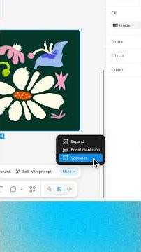 Turn any image into a vector in Figma Design and Draw