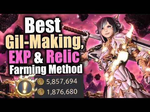 Best Gil, Leveling & Relic Farming Method (FFXIV Dawntrail)