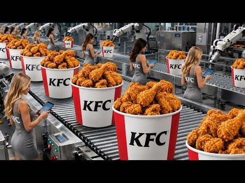 The KFC Factory: Behind the Scenes| How KFC Makes Its Famous Chicken