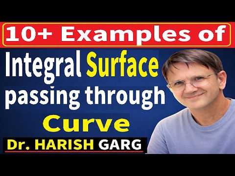 Examples of Integral Surface passing through given curve