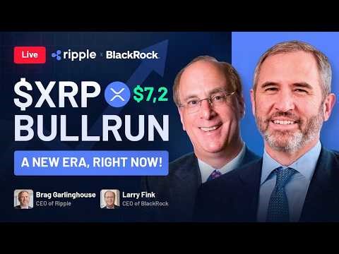LIVE: Ripple Leads Massive Tokenization Move with BlackRock - XRP Crash Explained!