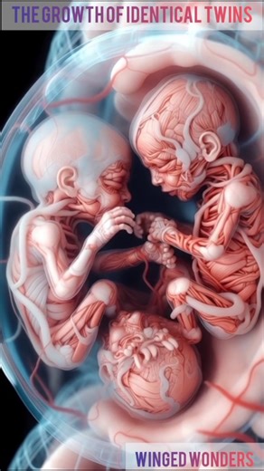 Twin Embryonic Development: A Detailed Visualization 🧬