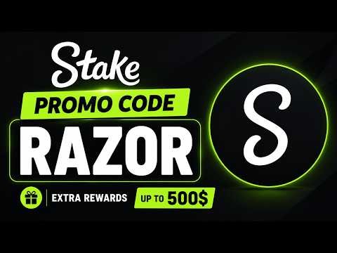 Stake Promo Code RAZOR - Up To 500$ Rewards & Easy Setup Guide