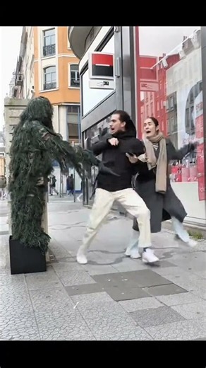 😂 Bushman Prank Gone Wrong! The Reaction Is Priceless 🌳🤣