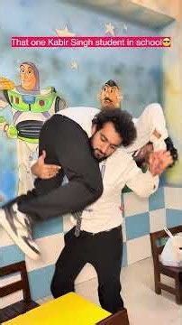 that one kabir singh student in school😎🔥❤️ #school #schoollife #students #fighting #love #schoollife