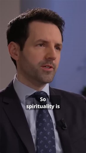 Bishop Robert Barron on Instagram: "Friends, the goods of the world will never fill the infinite caverns within, which can be filled only by God."