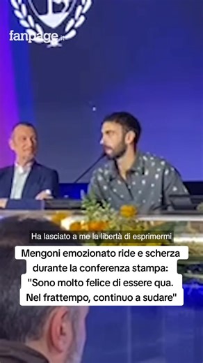 Marco Mengoni discusses his excitement as co-host of Sanremo festival with Amadeus