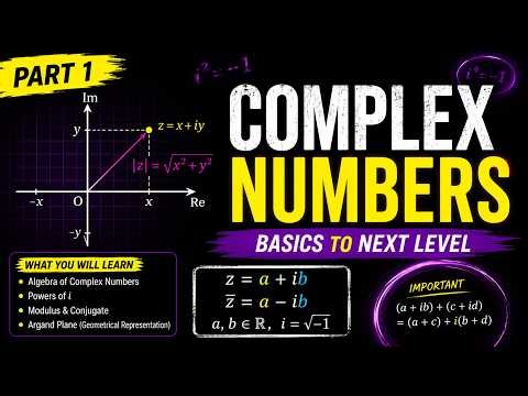 Complex Numbers Part 1 | Basics to Next Level | NCERT Explained
