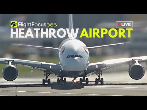 Heathrow Airport Live - Wednesday 6th May 2026