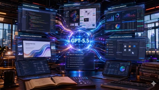 OpenAI Launches GPT-5.5 to Take on Messier Workloads