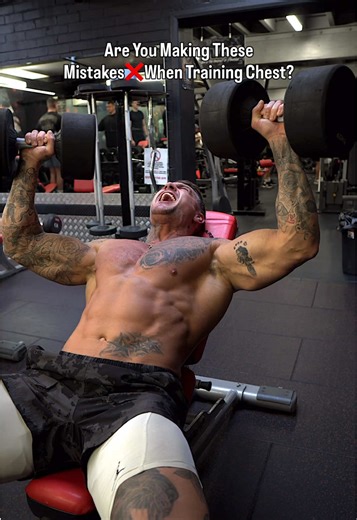 Are you making these mistakes❌when training chest in your workouts? Improve your chest gains with these simple adjustments! #chest #gymtips #workout #gymtok #exercise