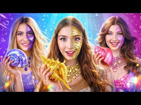 Nerd Wants to Become The Best Mermaid! Who Wins The Ultimate Glow-Up?