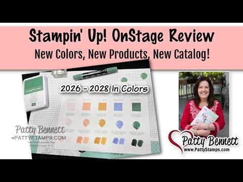 New Stampin' Up! In Colors and product Sneak Peeks