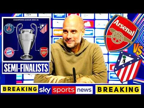 UCL FINAL GLORY🔴: PEP GUARDIOLA SHOCK STATEMENT ON ARSENAL vs ATLETICO MADRID || 5 POINTS-GAP CLEAR😱