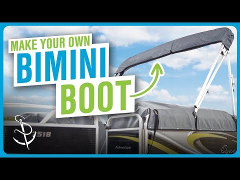 Make Your Own Bimini Boot in Just Over An Hour