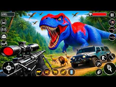 Wild Animal Hunter 3D: Epic Dinosaur Hunting Adventure 🦖 Ultimate Dino Shooting Game 2026 (Part 31)