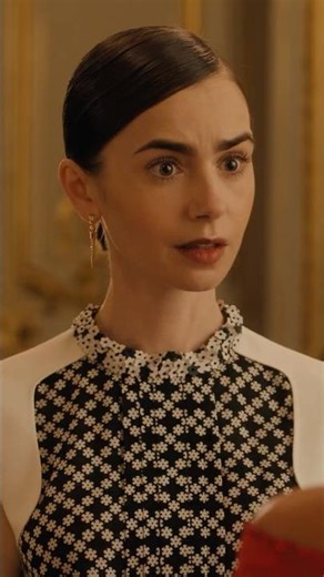 Lily Collins’ delivery of “That is big news” deserves an award 📺: Emily in Paris