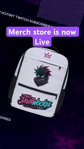 The JavaWockee Merch Store is now Live! #thejavawockee