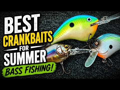 4 Best Crankbaits For Summer Bass Fishing! (Shallow To Deep)