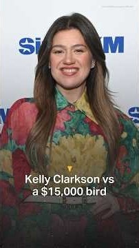 Kelly Clarkson vs a $15,000 bird