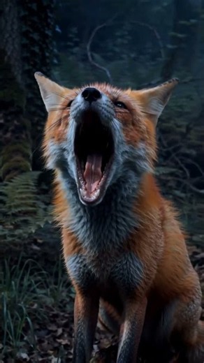 Red Fox Screaming LOUD! 🦊 Woman Scream Sound #shorts