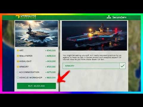 GTA ONLINE NEW NAVAL DLC 2026, Air Craft Carrier, SEA Ocean Property, GTA 6 Trailer 3 (GTA 5 Update)