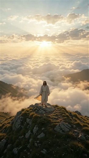 When Heaven Meets Earth ✨🙏 Feel the Presence of Jesus #Shorts