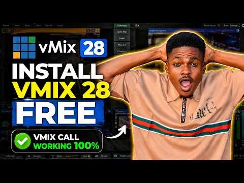 How To Install vMix 28 FREE + Vmix Call Working (Step by Step Guide)