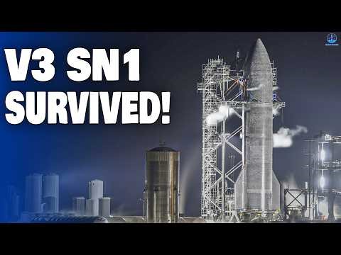 SpaceX just Completed Full Cryogenic Test on First Starship V3! Flight 12 is Closer than ever…