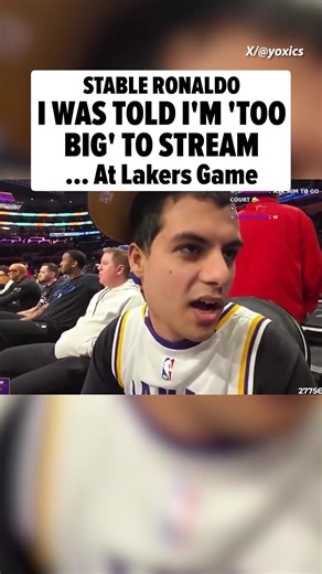 Stable Ronaldo's Lakers Game Incident with Security