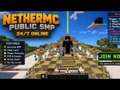 🤯 Join The NEW Public Lifesteal SMP 1.21+ 🔥 | Java + Bedrock | 24/7 Online | Free to Join