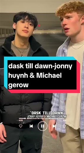 dask till dawn - sia,cover by @Johnny Huynh and @Michael Gerow .... #dasktilldawn #dasktilldawnchallenge #sia #lyricsvideo #lyrics #grantonlyrics #fypシ゚viral #100kviews #fyp #lyricsvideo #xybca #goviral