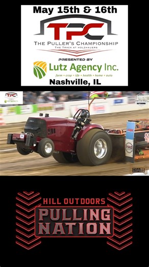 "RED" Light Super Stock Tractor at The Pullers Championship 2023 Night 2 in Nashville, IL