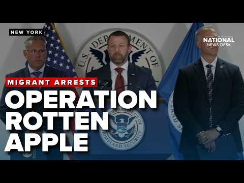 2,100+ ILLEGAL MIGRANTS arrested in Operation Rotten Apple | DHS's Mullin calls out Mamdani