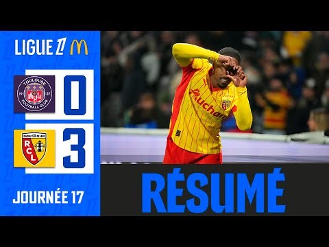 Toulouse - Lens | 0-3 | Résumé | Ligue 1 2025 | lens toulouse