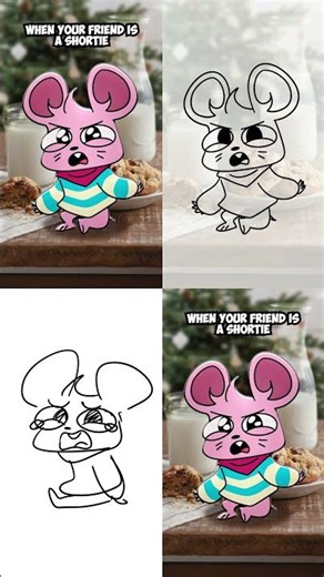 I'm Not Cute Anymore BTS // Rocky Rakoon Animation Meme #shorts #tiktok #viral #trending #funny #fyp