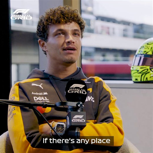 "My goal is to be with McLaren forever!" ♾️Lando discusses the championship win, and more on our YouTube channel - brought to you by Explora Journeys