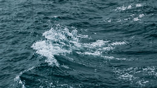 Watch this ship get caught in monster waves - then it is gone