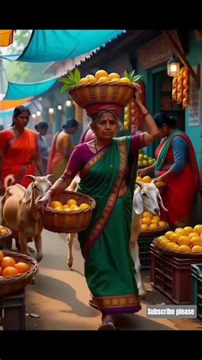 Grandmother and goat planted a lemon tree 😭 #goat #grandmother #aistory #aivideo #lemans #viral