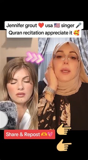 Jennifer Grout Quran Recitation Appreciation — Emotional Voice Duet