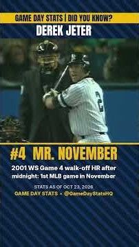 7 Derek Jeter Facts Even Yankee Fans Don't Know ⚾ #Shorts