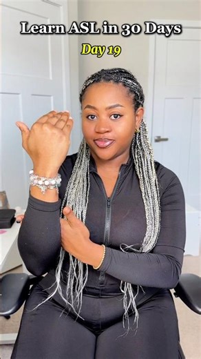 Learn ASL in 30 Days- Day 19| Beginner friendly. #asl