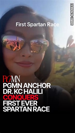 PGMN Anchor Dr. KC Halili completes her first Spartan Race Philippines 2026, finishing one of the world’s most physically and mentally demanding obstacle course events.The Spartan Race is globally recognized for its high-intensity course that combines distance running with strength-based obstacles designed to test endurance, discipline, and resilience. Halili’s finish highlights her commitment to fitness and mental toughness, crossing the line alongside participants who completed the full course